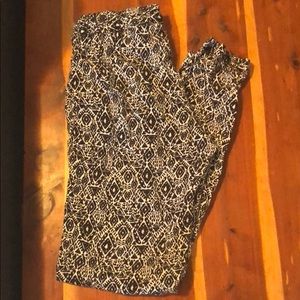 Vanilla star “jogger” style pants